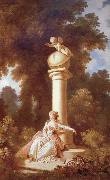 Jean-Honore Fragonard Reverie oil painting reproduction